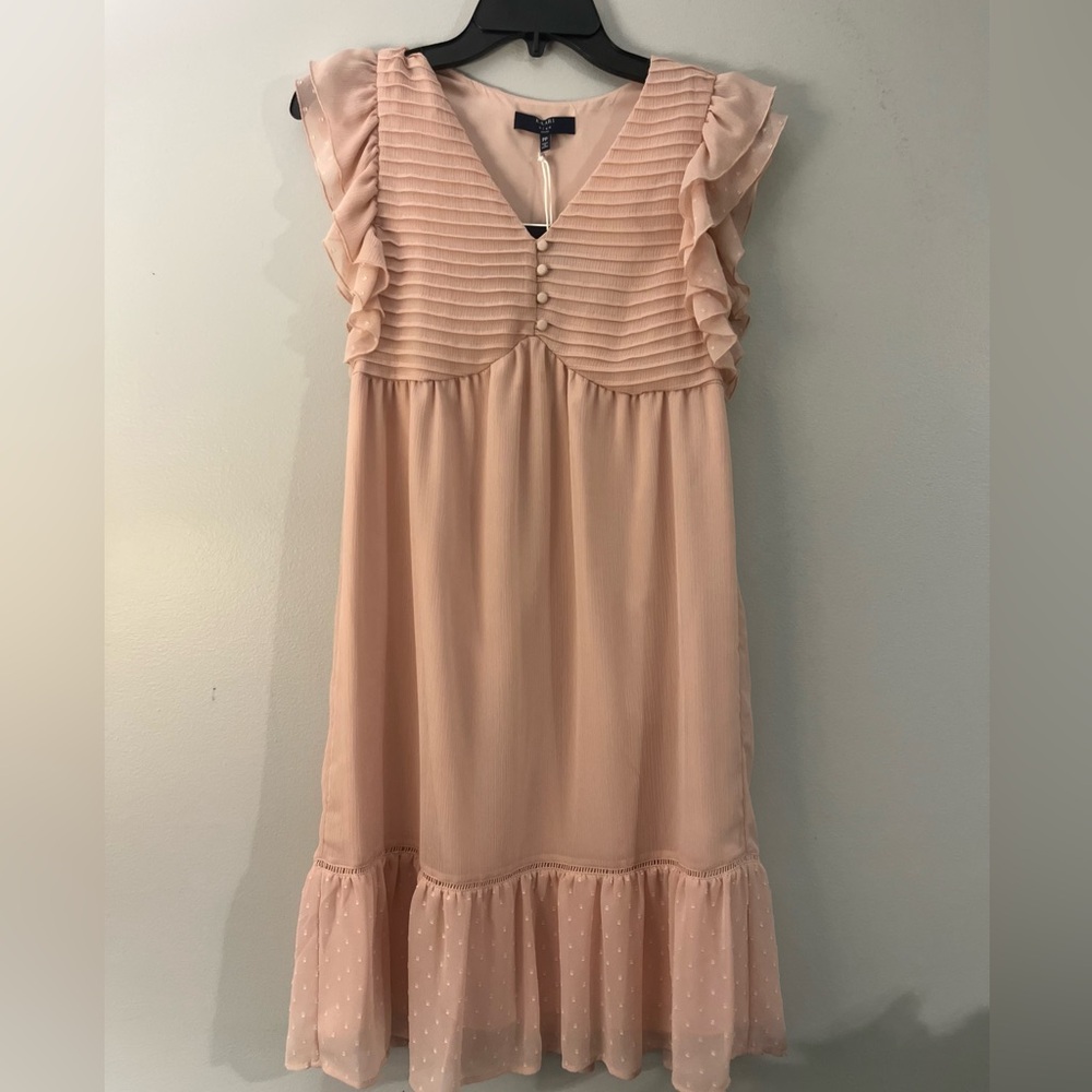 Kaari Blue petite casual dress